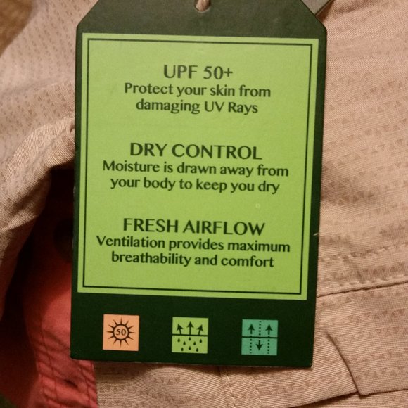 COPY - NWT Men's XL  Excurzion Beige Athletic Shirt - Picture 5 of 5